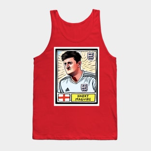 Harry Maguire Football Card Tank Top